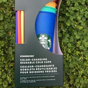 Starbucks Color Changing Reusable Cups
